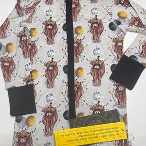 Fletch new bamboo cow pajamas